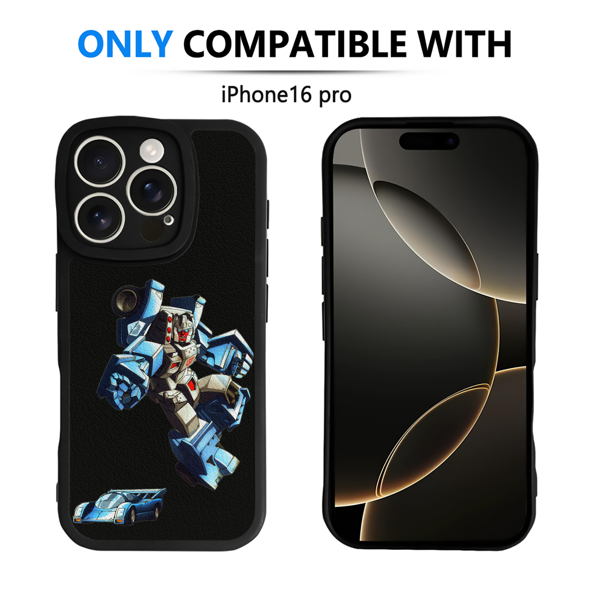 （画像用）  【iPhone 16シリーズ対応】シリコンスマホケース（レザー調） 材質：シリコン